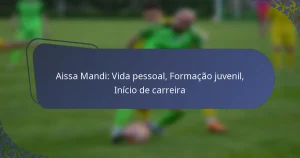 Aissa Mandi: Vida pessoal, Formação juvenil, Início de carreira