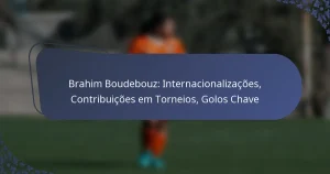 Brahim Boudebouz: Internacionalizações, Contribuições em Torneios, Golos Chave